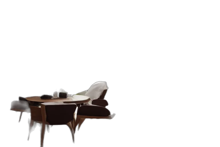 furniture, crown, umbrella, 3d render transparent PNG cut-out