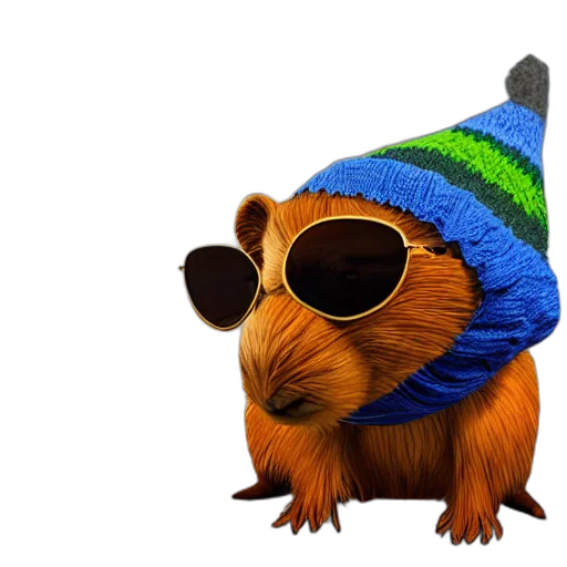 hat, animal, jacket, creature transparent PNG cut-out