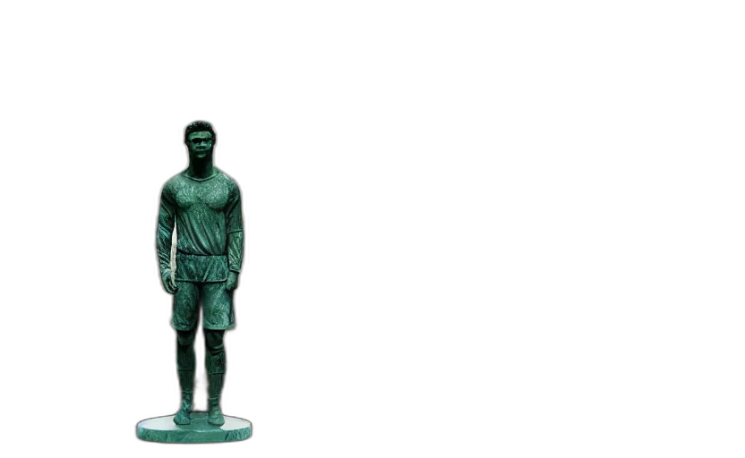 3d render, green, mossy, marble transparent PNG cut-out