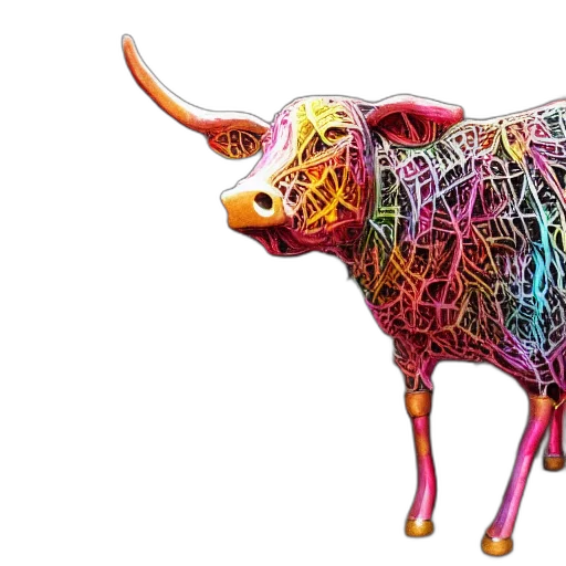 animal, sculpture, made, iron transparent PNG cut-out