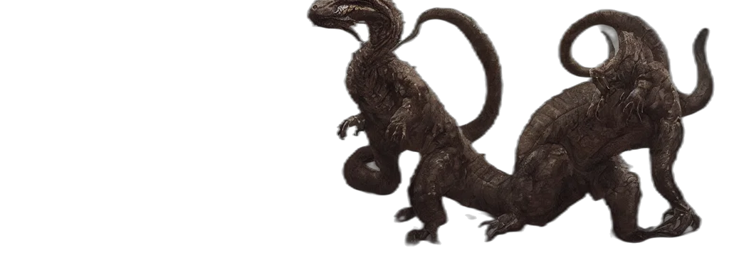 dragon, creature, animal, 3d render transparent PNG cut-out