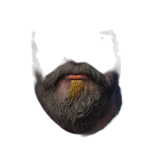 face, mask, creature, hair transparent PNG cut-out