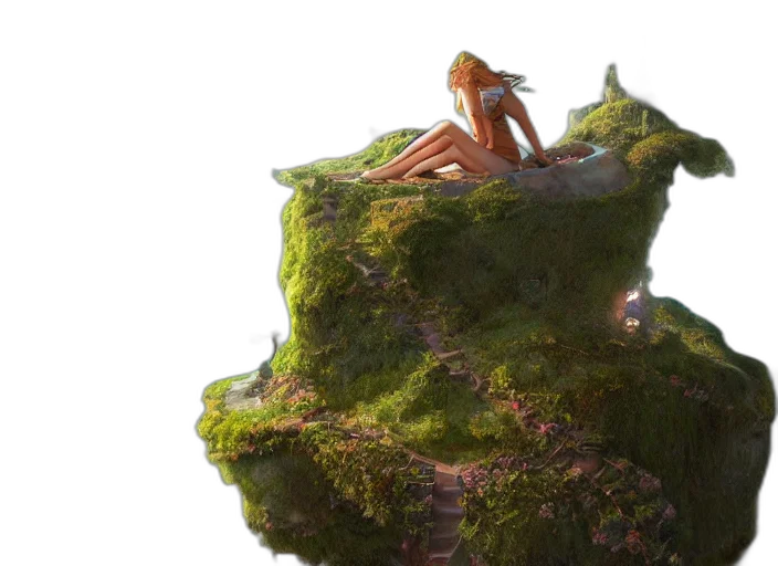 dragon, creature, concept art, fantasy art, 3d render, photorealistic, forest, underwater transparent PNG cut-out