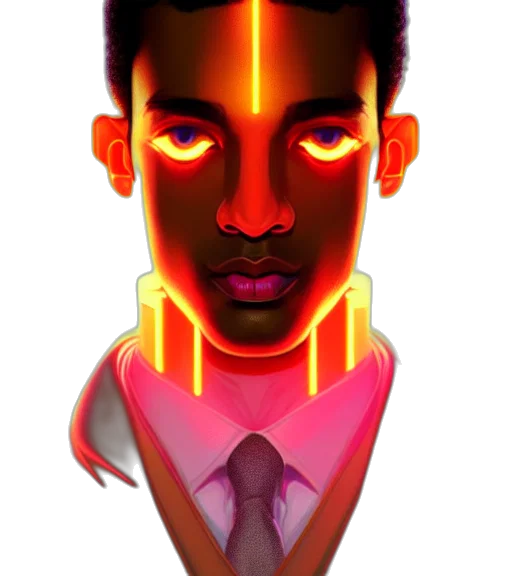 face, mask, robot, staff transparent PNG cut-out
