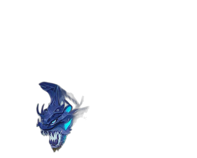dragon, creature, staff, weapon transparent PNG cut-out