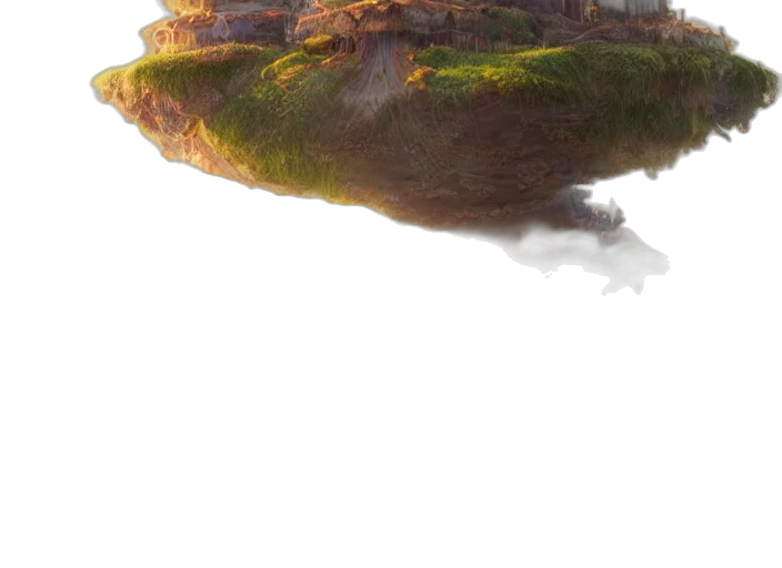 hat, crown, tree, dragon, concept art, fantasy art, 3d render, photorealistic transparent PNG cut-out