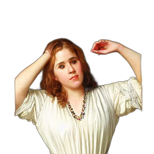 jewelry, dress, staff, face, photorealistic, oil painting, pixel art, 3d render transparent PNG cut-out