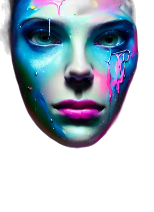 mask, face, jewelry, creature transparent PNG cut-out