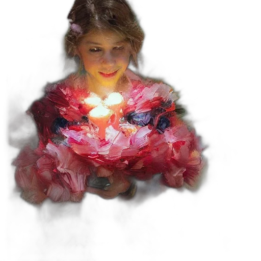 dress, flower, crown, face, photorealistic, oil painting, 3d render, watercolor transparent PNG cut-out