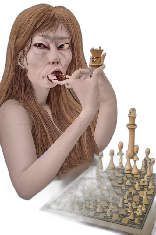 crown, jewelry, face, mask, photorealistic, concept art, fantasy art, oil painting transparent PNG cut-out