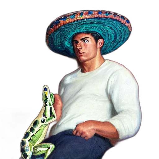 hat, weapon, staff, mask transparent PNG cut-out
