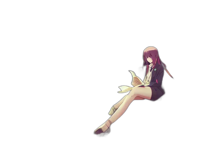 weapon, staff, creature, dress transparent PNG cut-out
