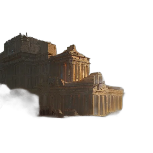 building, furniture, crown, concept art transparent PNG cut-out