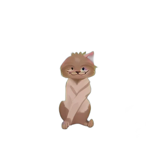 animal, creature, staff, pixel art transparent PNG cut-out