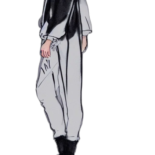 jacket, staff, creature, dress transparent PNG cut-out