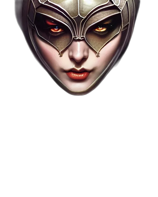mask, face, crown, jewelry transparent PNG cut-out