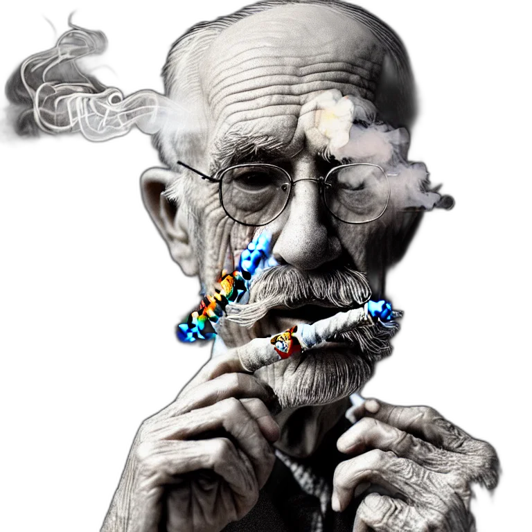 concept art, fantasy art, photorealistic, pixel art, fire, intricately, detailed, portrait transparent PNG cut-out