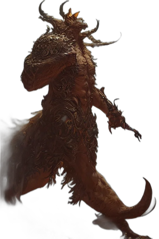 dragon, creature, animal, staff transparent PNG cut-out
