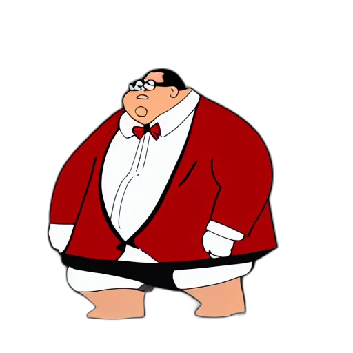 jacket, animal, dress, staff, cartoon, concept art, comic book art, 3d render transparent PNG cut-out