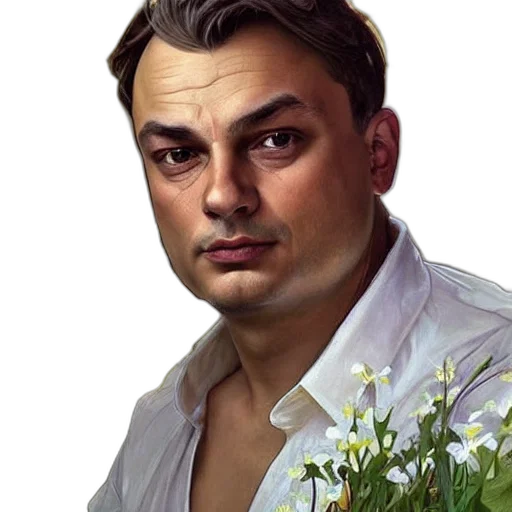face, flower, staff, animal transparent PNG cut-out