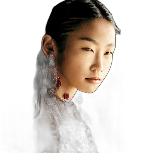 jewelry, face, staff, dragon transparent PNG cut-out
