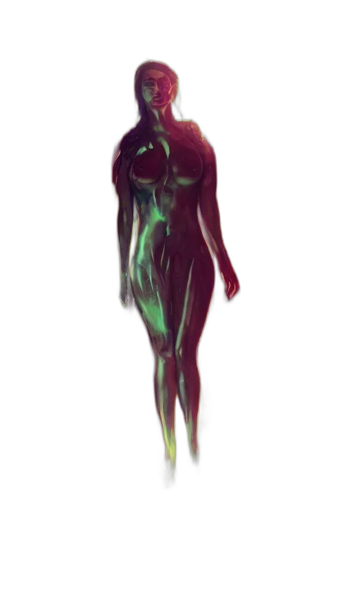 creature, dress, robot, staff transparent PNG cut-out