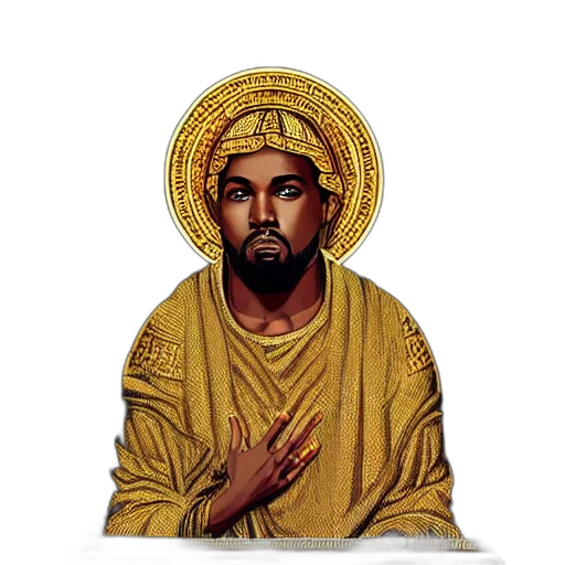 crown, face, photorealistic, pixel art transparent PNG cut-out