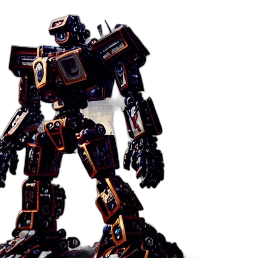 robot, 3d render, concept art, pixel art, shiny, ornate, boxing, humanoid transparent PNG cut-out