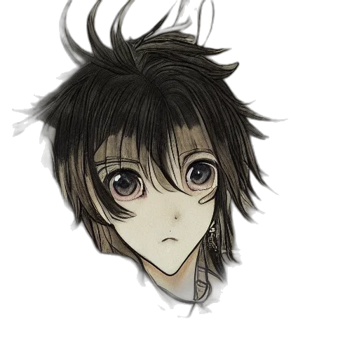 mask, face, hair, creature transparent PNG cut-out