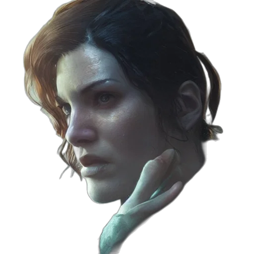 face, mask, staff, creature transparent PNG cut-out