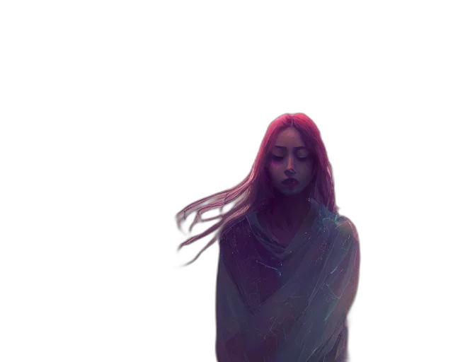 dress, face, creature, mask transparent PNG cut-out