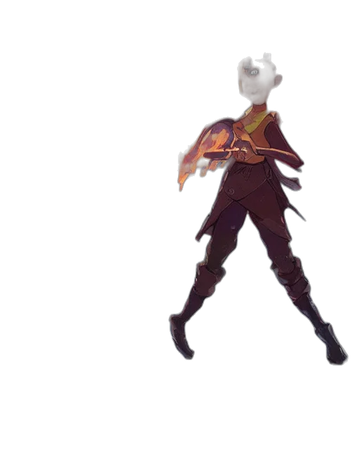 staff, mask, dragon, jacket transparent PNG cut-out
