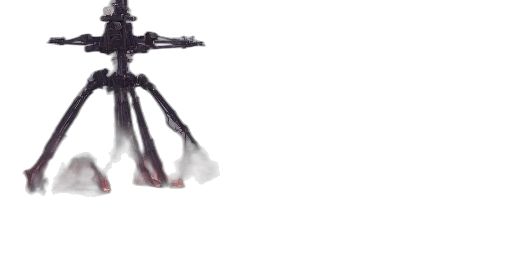 weapon, robot, sword, staff, concept art, 3d render, pixel art, watercolor transparent PNG cut-out