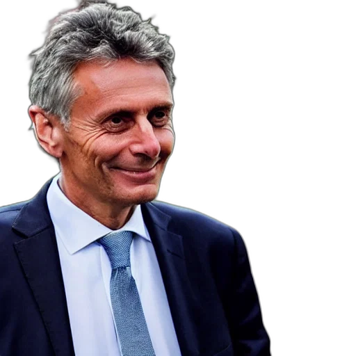 face, mauricio, macri, photographed transparent PNG cut-out