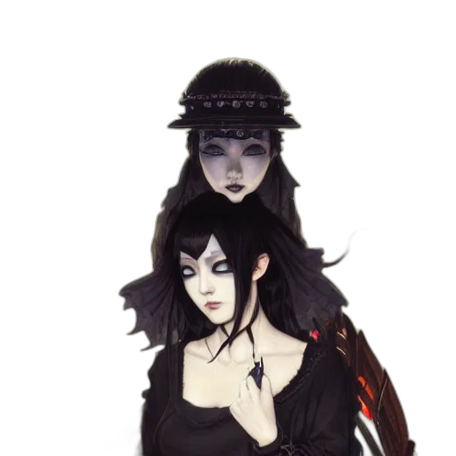 mask, concept art, fantasy art, comic book art transparent PNG cut-out
