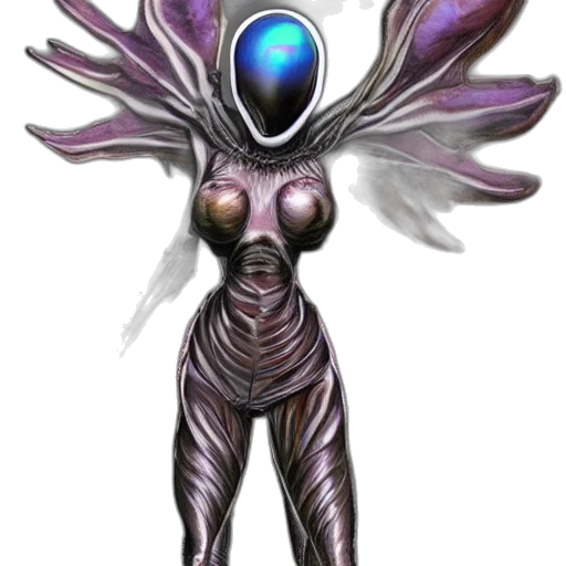 robot, creature, staff, mask, concept art, fantasy art, 3d render, pixel art transparent PNG cut-out