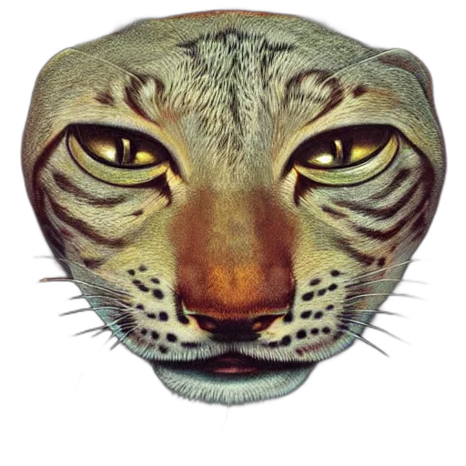 animal, mask, face, creature transparent PNG cut-out