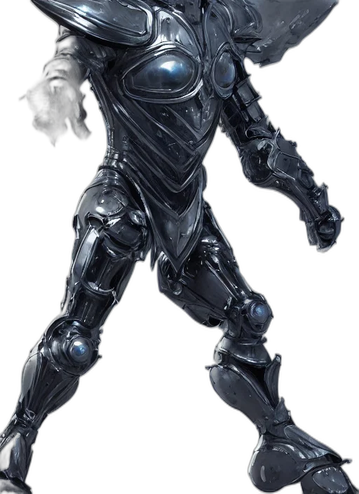 robot, creature, concept art, 3d render transparent PNG cut-out