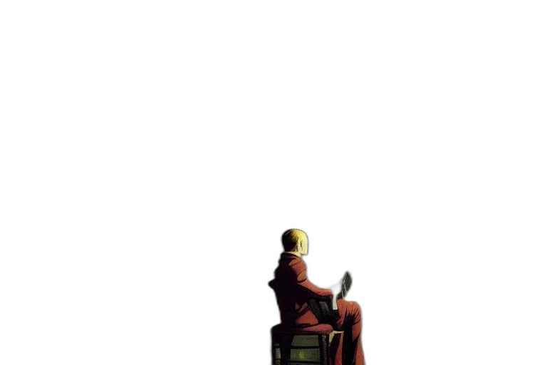 staff, robot, furniture, jacket transparent PNG cut-out