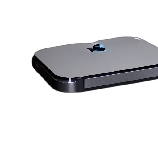 robot, 3d render, apple, designed transparent PNG cut-out