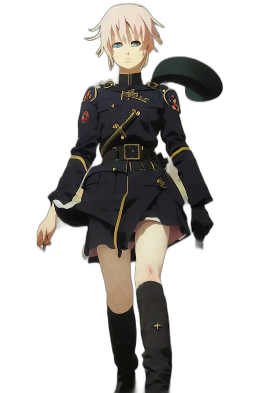 staff, hat, dress, weapon transparent PNG cut-out