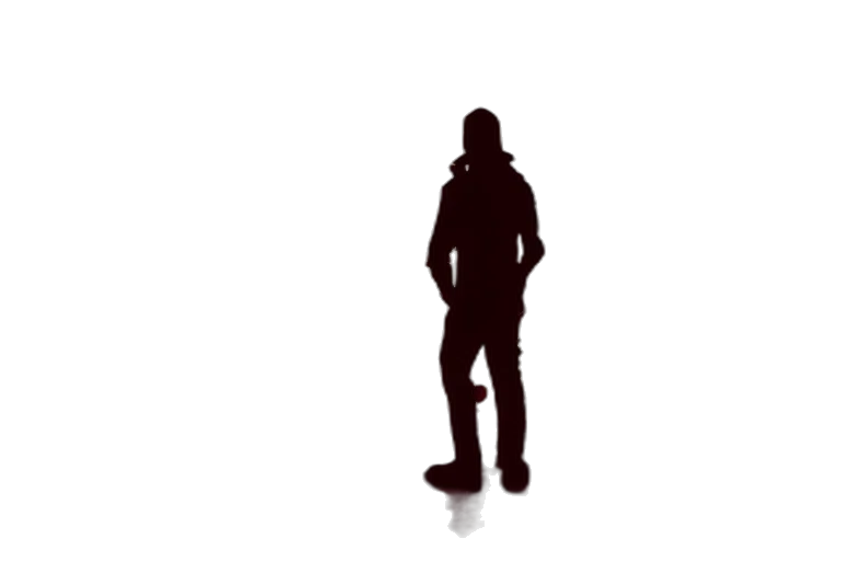 staff, jacket, robot, face transparent PNG cut-out