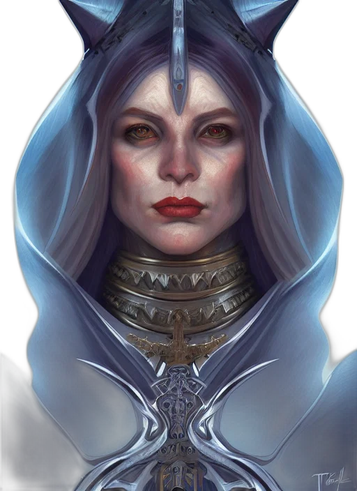 face, mask, staff, fantasy art, concept art, photorealistic, comic book art, blue transparent PNG cut-out