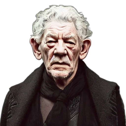 face, staff, mask, jacket transparent PNG cut-out