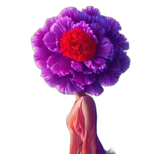 flower, dress, crown, hat transparent PNG cut-out