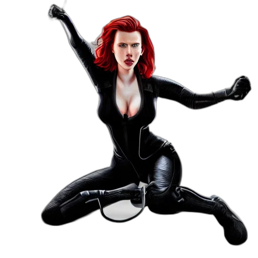 staff, weapon, comic book art, concept art, 3d render, cartoon, scarlett, johansson transparent PNG cut-out