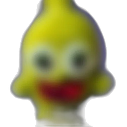 creature, face, staff, mask, 3d render, concept art, photorealistic, teletubby transparent PNG cut-out