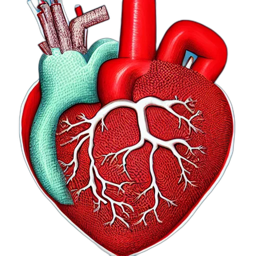 anatomically, correct, heart, netter transparent PNG cut-out