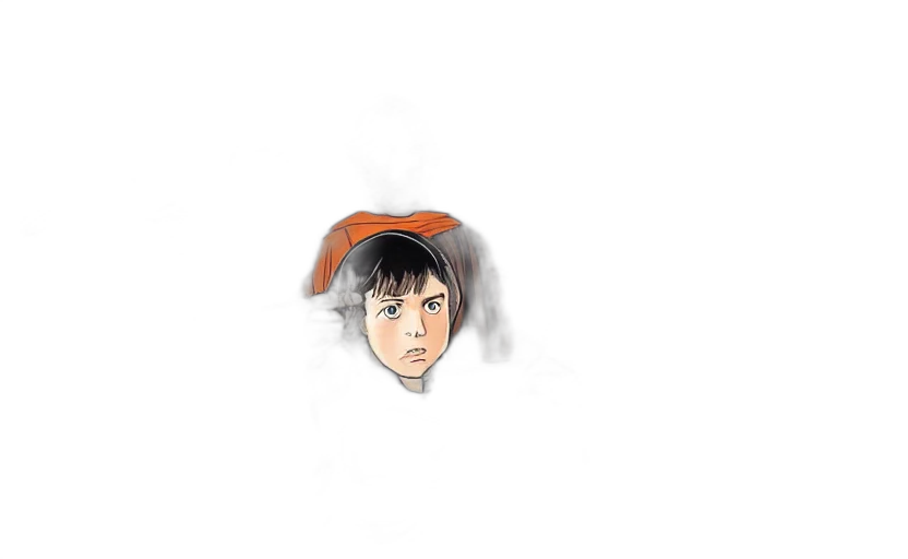 face, hat, mask, jacket transparent PNG cut-out