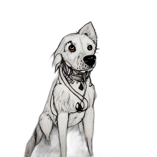 staff, animal, creature, dress transparent PNG cut-out